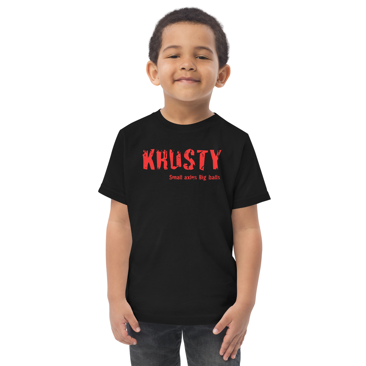 Big Balls T-Shirt Toddler Red Font
